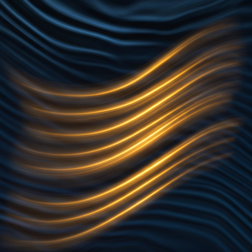 Abstract soft focus light patterns representing speed and ease